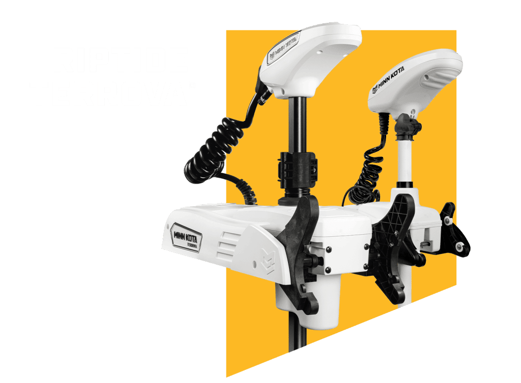 Minn Kota Riptide Terrova bianco per uso in acqua salata
